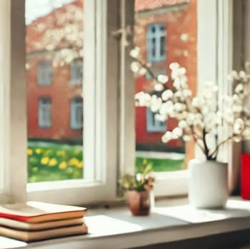 Post ENGLISHUP – wiosenny parapet z książkami